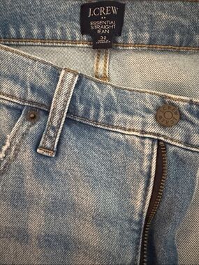 J. Crew Light Blue Straight Jeans - Essential Style